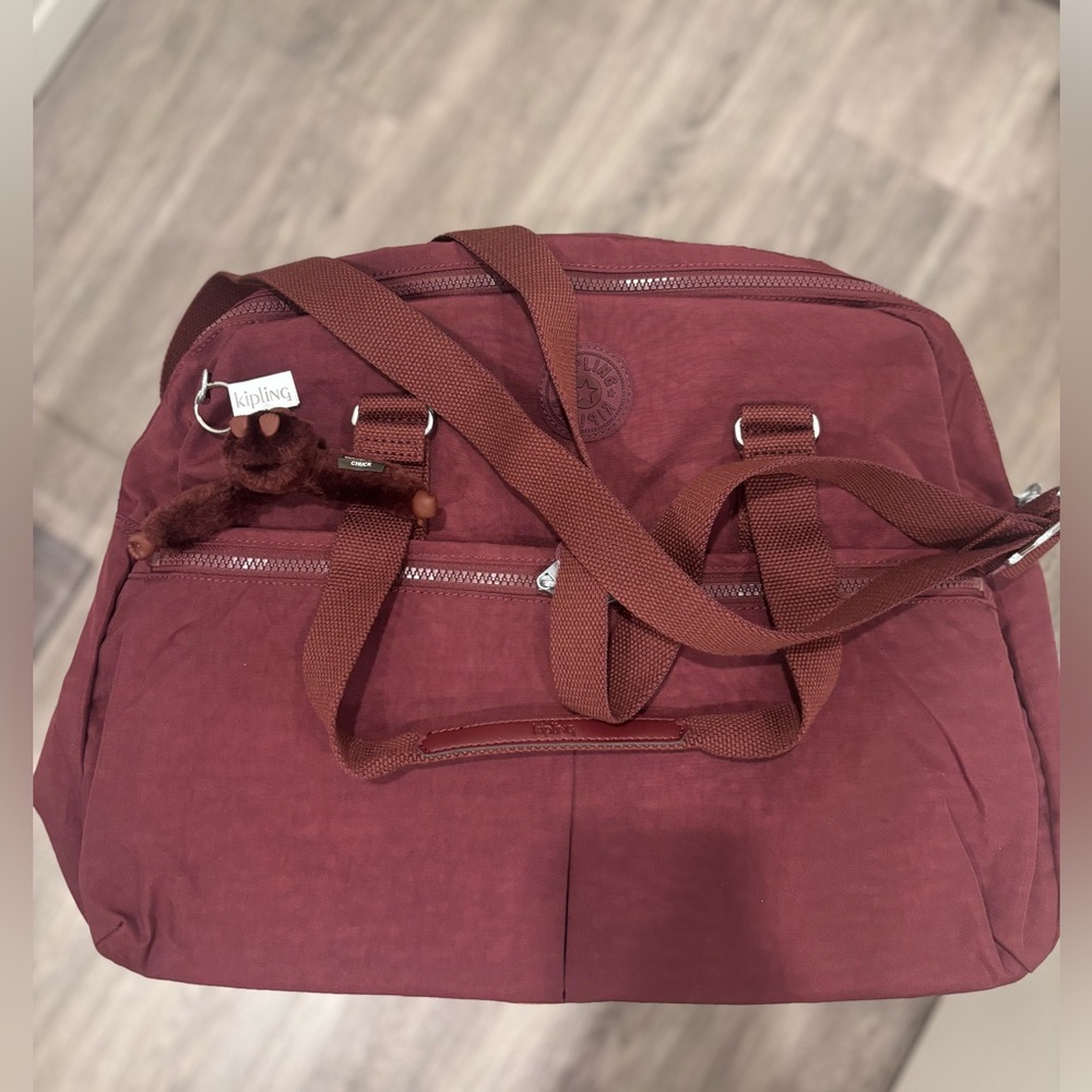 Kipling Deep Red Handbag
